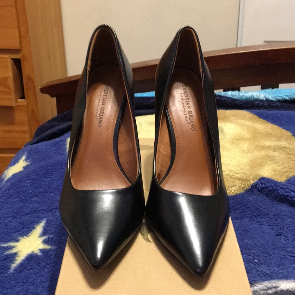 Black dress heel